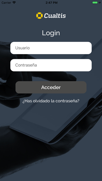 How to cancel & delete Cualtis Registro Jornada from iphone & ipad 1