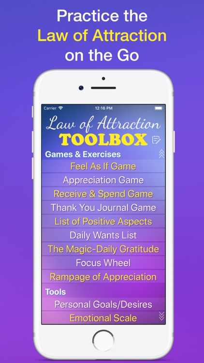 Law of Attraction Toolbox App