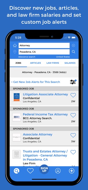 LawCrossing Legal Job Search(圖2)-速報App