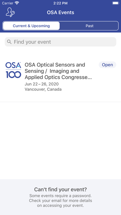 How to cancel & delete OSA Events from iphone & ipad 2