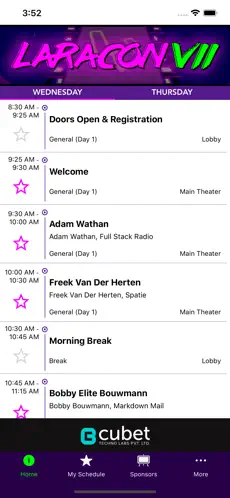 Screenshot 2 Laracon VII iphone