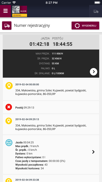 Asystent GPS Alior Leasing screenshot 4