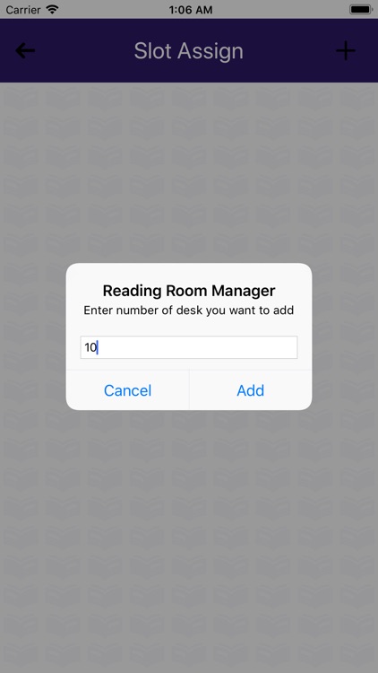 Reading Room Manager