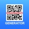 QR Code generator app is a very simple and easy app that helps you create a QR Code image displayed on the screen