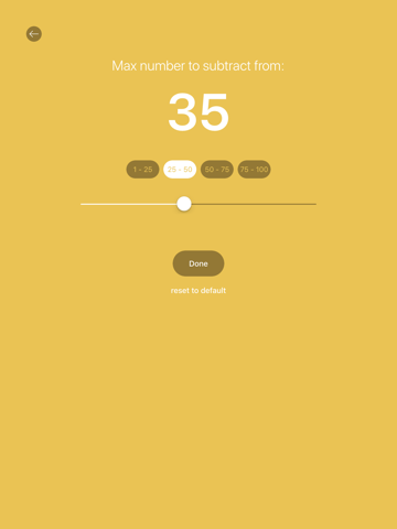 Subtraction Flash Cards Quiz - náhled