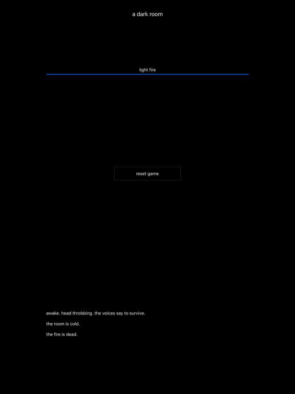 A Dark Room на iPad
