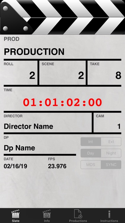 HDSLR Slate