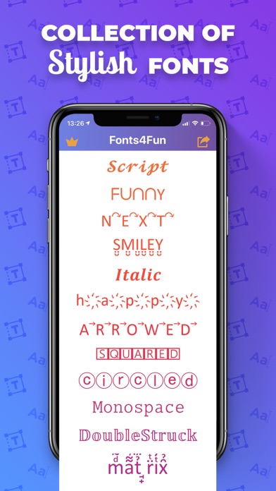 Fonts4Fun screenshot 2