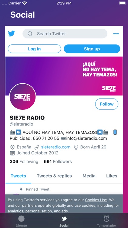 SIE7E Radio