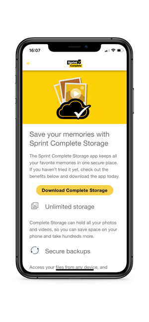 Sprint Complete On The App Store