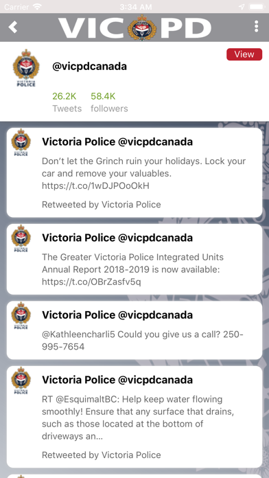 VicPD Connect screenshot 4
