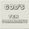 Now you can enjoy taking God's Ten Commandments with you where ever you go