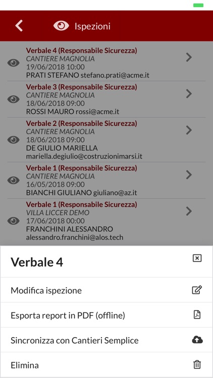 SOPRALLUOGO SICUREZZA ISP. CSE