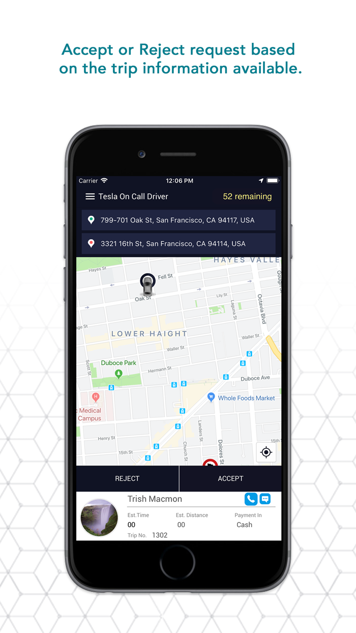 Tesla on Call Driver