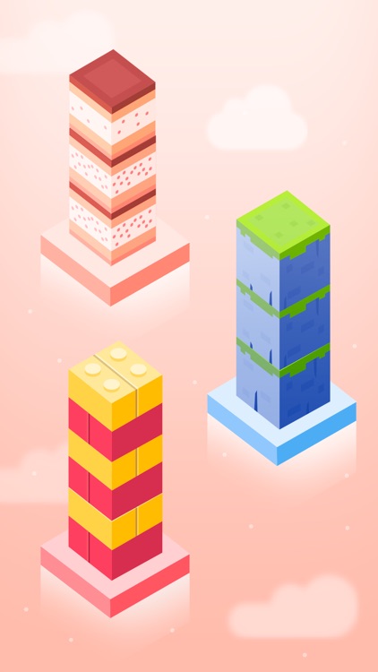 Stack the Cubes: blocks tower