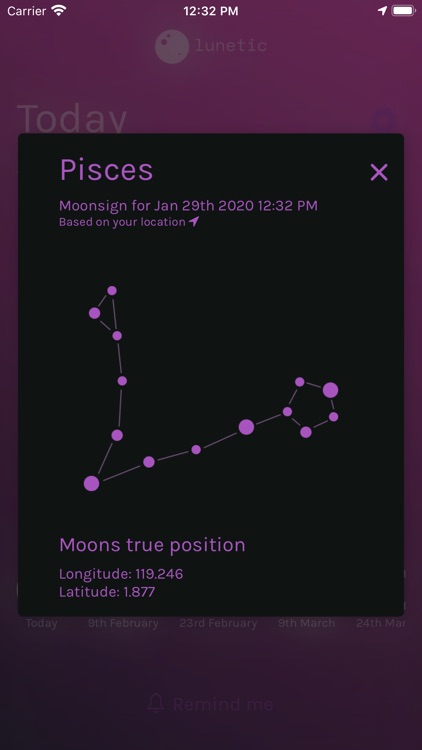 Lunetic - moon phase tracker screenshot-3