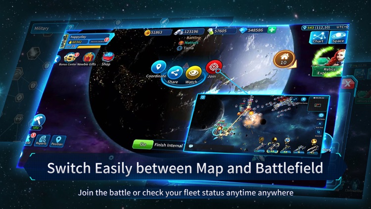 Clash of Stars: Strategy Space screenshot-4