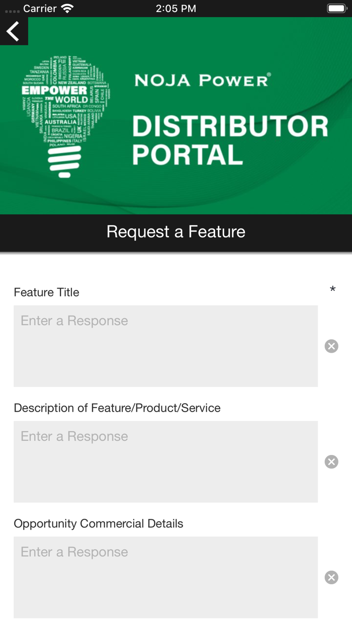 NOJA Power Distributor Portal