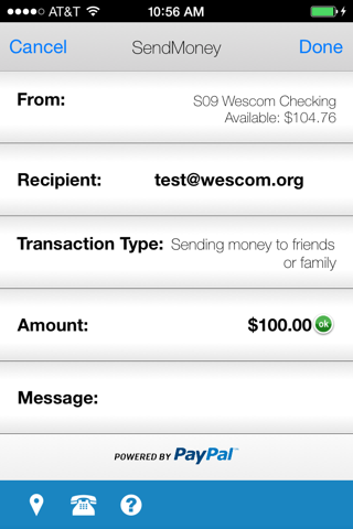 Wescom Credit Union Mobile screenshot 3