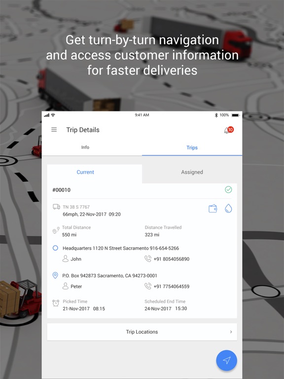 Screenshot #4 pour FMS - Driver Lite
