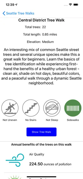 Game screenshot Seattle Tree Walks apk