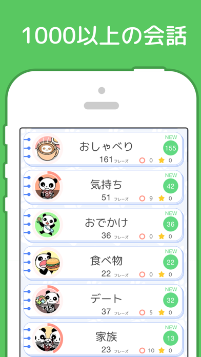 毎日英語 音声で英語を学習して単語を管理できるアプリ By Okpanda Kk Ios 日本 Searchman アプリマーケットデータ