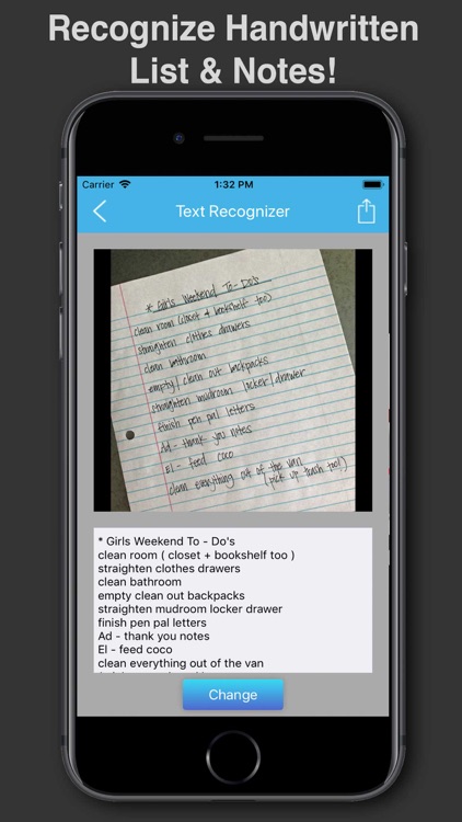 Handwriting To Text Recognizer