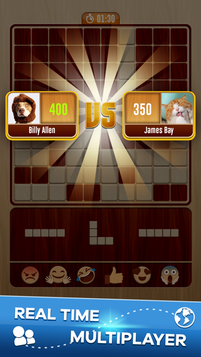 Woody Battle Block Puzzle Dual screenshot 3