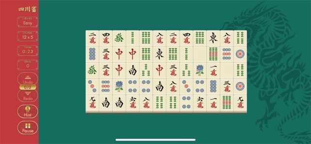 Shisen-Sho Mahjong Puzzle Game