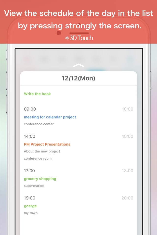 GLANCA - Simple Calendar screenshot 3