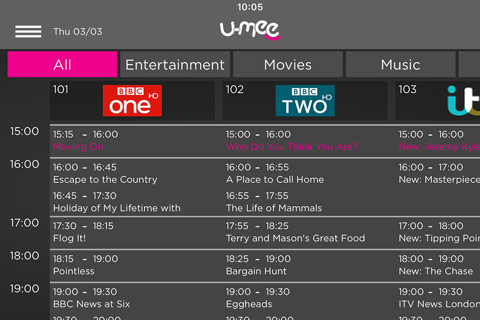 u-mee TV+Go - náhled