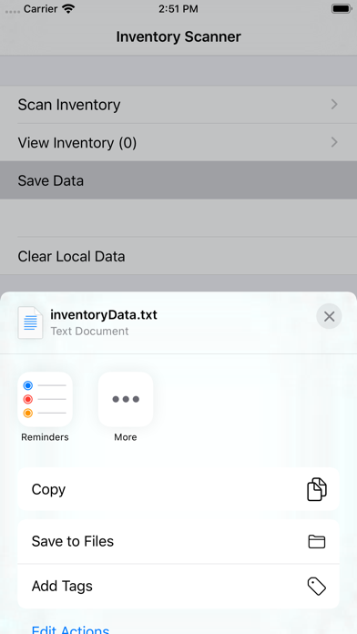 Inventur Scanner screenshot 3
