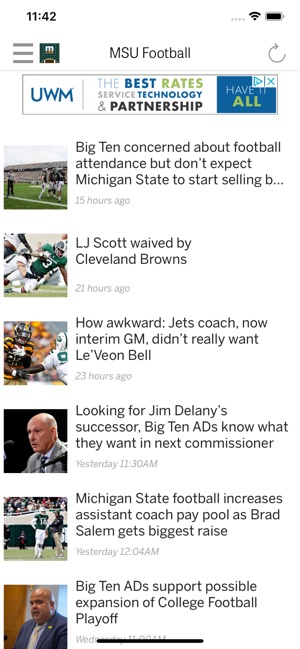 MLive: Spartans Football News(圖1)-速報App