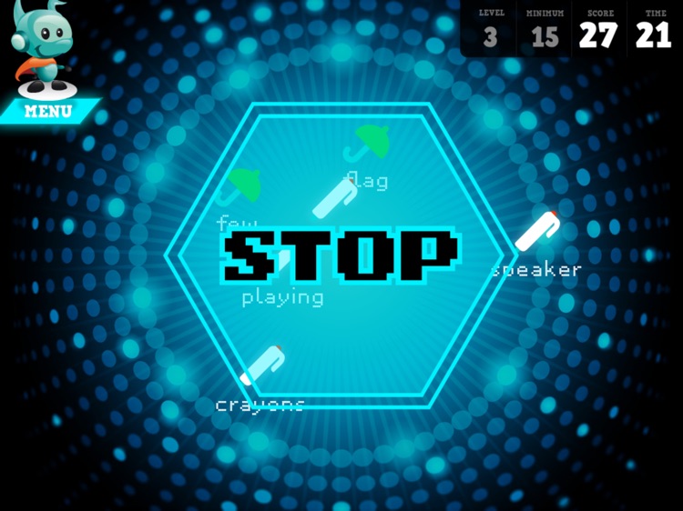 Noun Mayhem HD - Level 1 screenshot-3