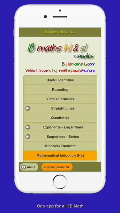 How to cancel & delete IB Math HL & SL +Studies from iphone & ipad 1