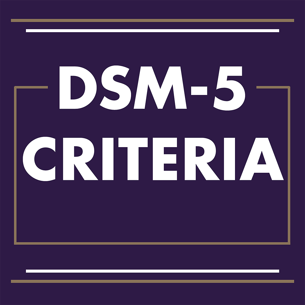 DSM-5 Diagnostic Criteria App Icon