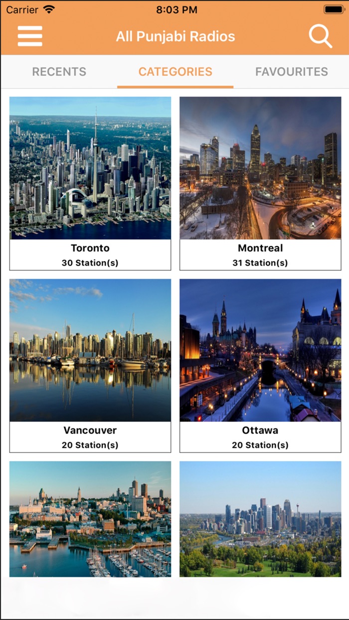 Radio Canada Live AM FM Tuner