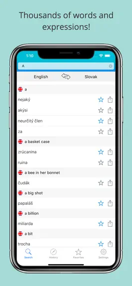 Game screenshot English Slovak Dictionary + apk