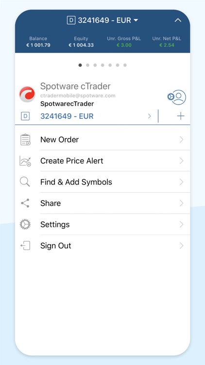 Longrun cTrader screenshot-4