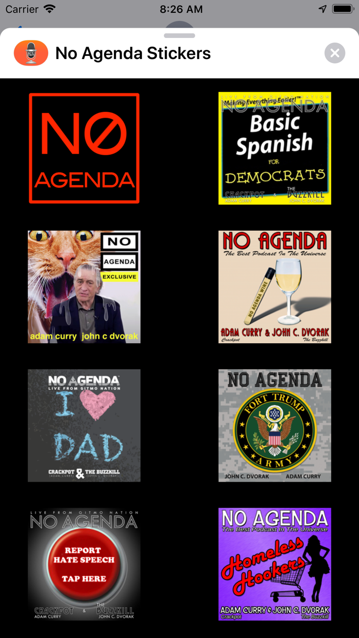 No Agenda Karma, Clips  More