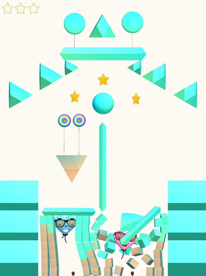 Love Balloons - Physics Puzzle