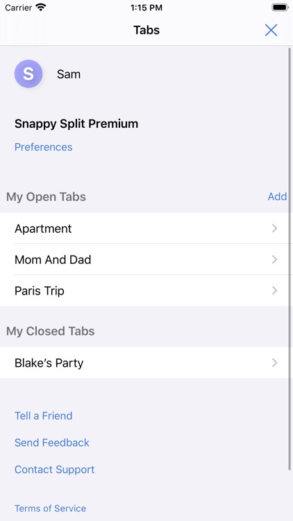 Snappy Split - Share Expenses