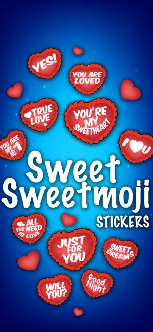 Sweet Sweetmoji Stickers