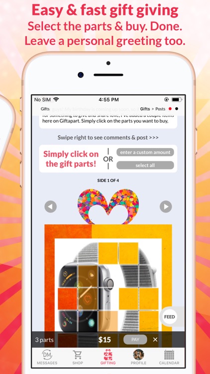 Giftapart: Shop Gift Chat Plan screenshot-3