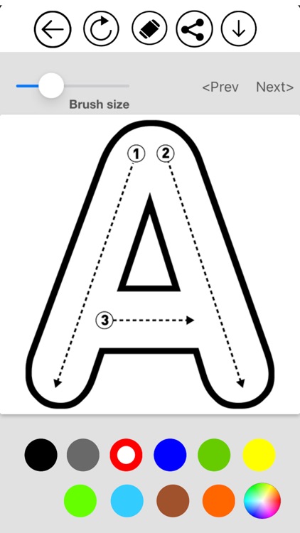 ABC Alphabet & Number Coloring