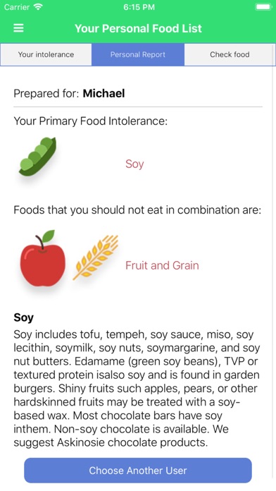 How to cancel & delete Carroll Food Intolerance from iphone & ipad 4