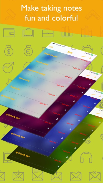 Colored Notes Simple