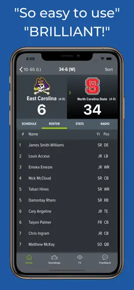 Game screenshot NC State Football App hack