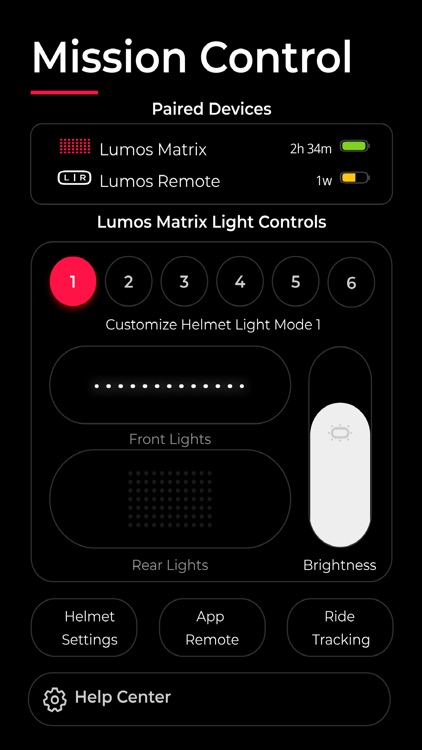 lumos helmet app