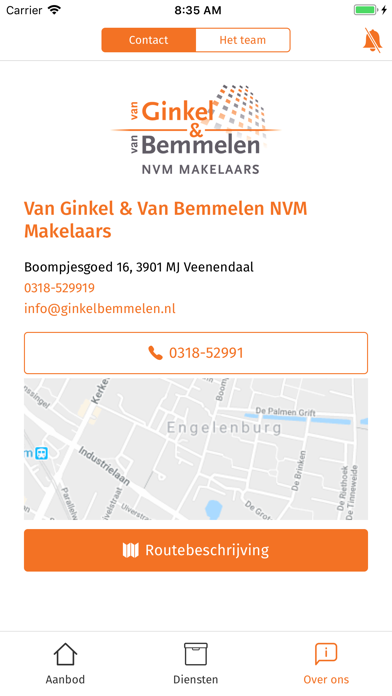 Van Ginkel & Van Bemmelen NVM screenshot 4